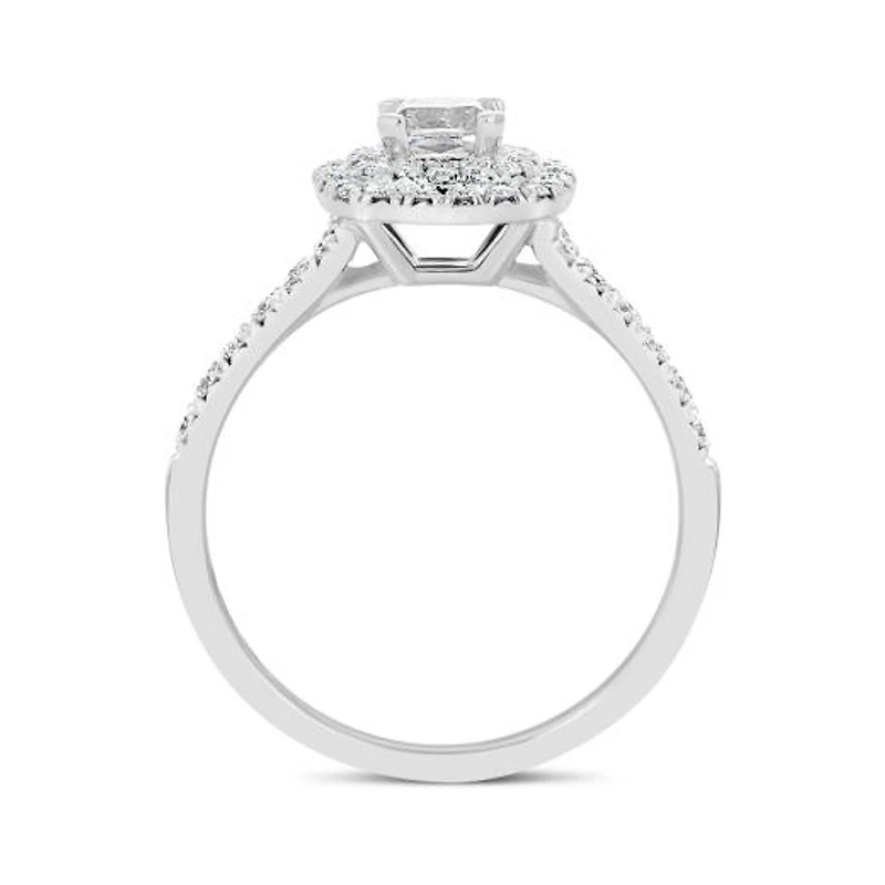 Glacier Fire Canadian Diamond 0.80CTW White Gold Bridal Ring