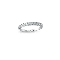 White Gold 0.50CTW Diamond Anniversary Band