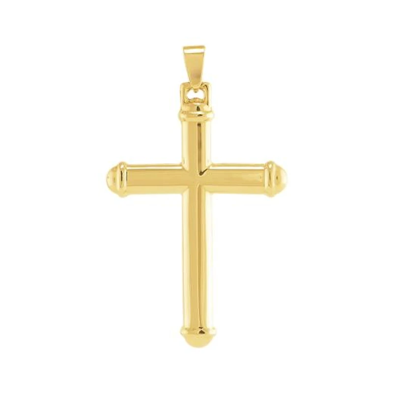 10K Yellow Gold Cross Pendant