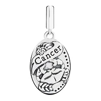 Chamilia Sterling Silver Zodiac Cancer
