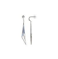 Elle Blue Mother of Pearl and Cubic Zirconia Earrings
