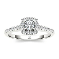 My Diamond Story 14K White Gold Bridal Ring 0.40CTW