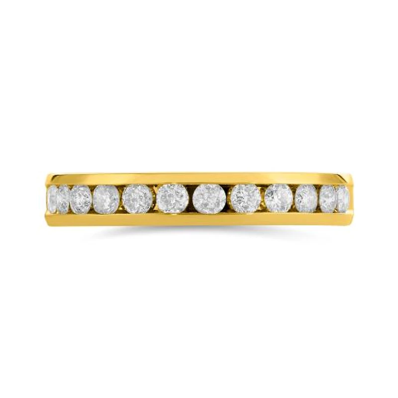 10K Yellow Gold 0.50CTW Diamond Band