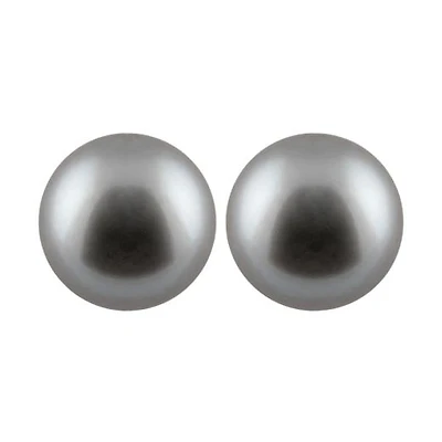 Large Pearl Stud Earrings