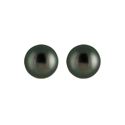 Tahitian Pearl Stud Earrings