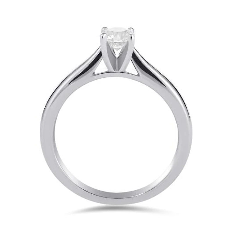 14K White Gold Serenade 0.23CT Solitaire Engagement Ring