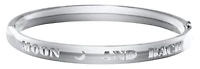 Children's Sterling Silver "I Luv U 2 The Moon & Back" Bangle