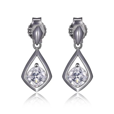 Elle "Promise" Cubic Zirconia Drop Earrings