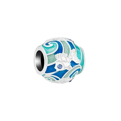 Chamilia Sterling Silver Swarovski Swimming Goldfish Treasure