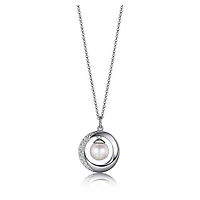 Elle "Majestic" 16+2" Cubic Zirconia Circle