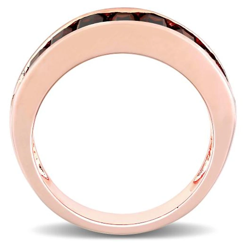 Julianna B Sterling Silver Garnet Fashion Ring