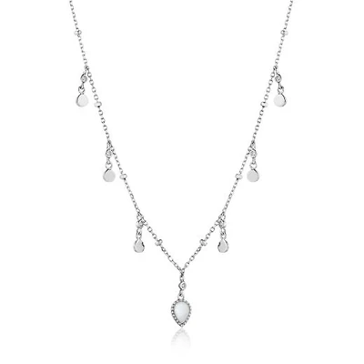 Dream Drop Discs Necklace