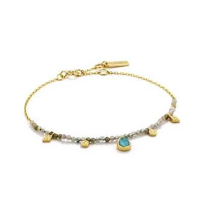 Turquoise Labradorite Bracelet