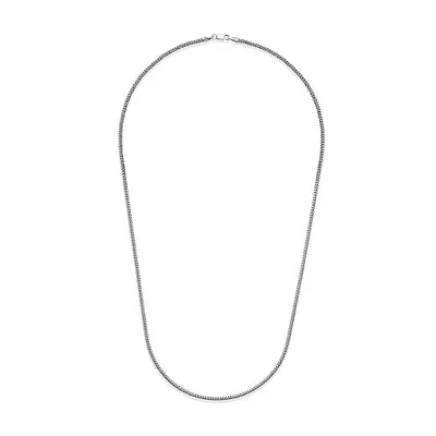 Sterling Silver 20" 3.5mm Miami Cuban Chain