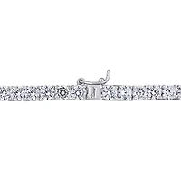 Julianna B Sterling Silver Cubic Zirconia Tennis Necklace