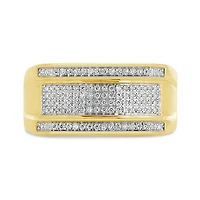 10K Yellow Gold 0.20CTW Diamond Ring