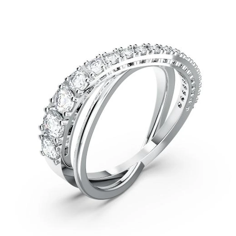 Swarovski Twist Rows Ring