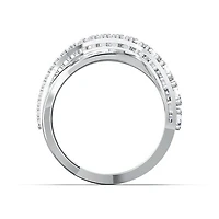 Swarovski Twist Rows Ring