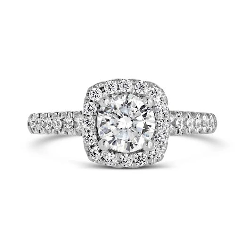14K White Gold 1.46CTW Bridal Ring