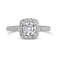 14K White Gold 1.46CTW Bridal Ring