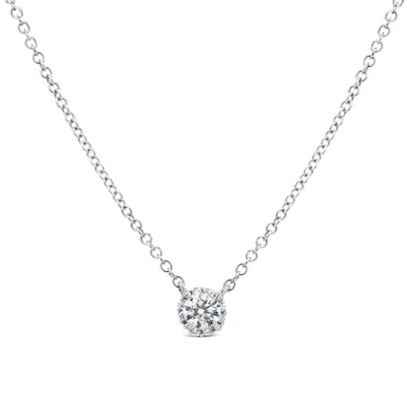 Glacier Fire 10K White Gold 0.20CTW Diamond Necklace