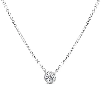 Glacier Fire 10K White Gold 0.20CTW Diamond Necklace