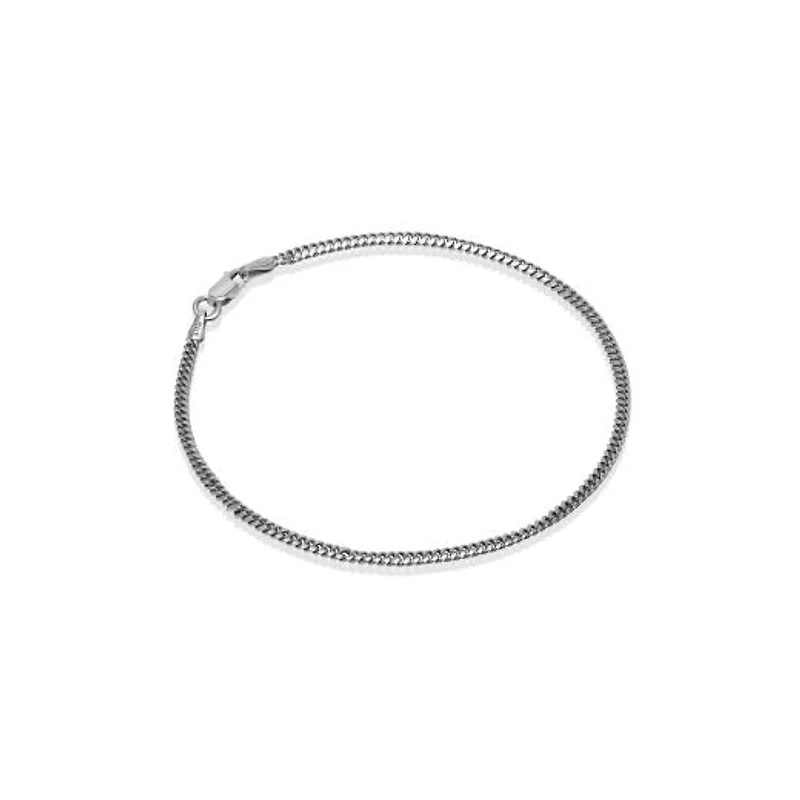 Sterling Silver 8.5" 3.5mm Miami Cuban Bracelet
