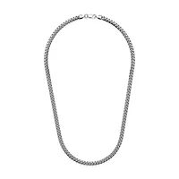 Sterling Silver 28" 4.9mm Miami Cuban Chain