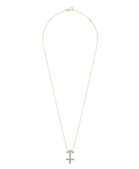 10K Yellow Gold Sagittarius 0.10CTW Diamond Pendant