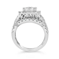 10K White Gold Diamond Bridal Set 2.00CTW I2/HI