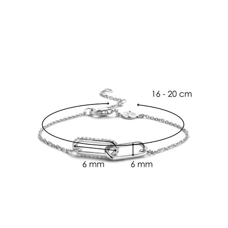 Ti Sento Interlink Bracelet