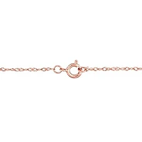 Julianna B 10K Rose Gold Morganite & Diamond Necklace