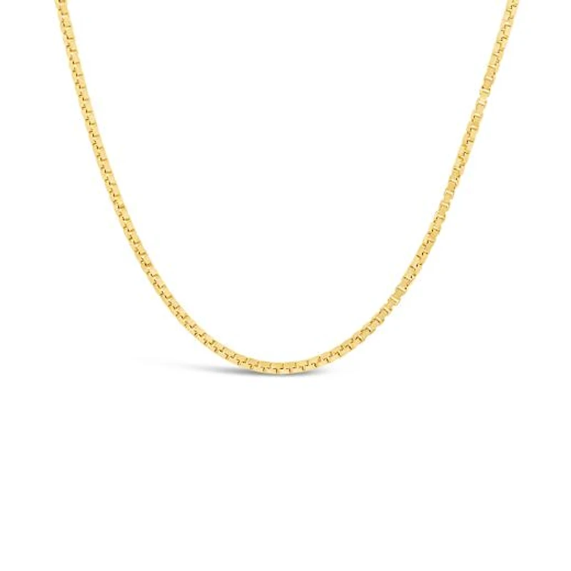 10K Yellow Gold 18" 0.9mm Box Chain