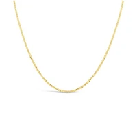 14K Yellow Gold 20" 0.8mm Box Link Chain
