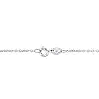Julianna B Sterling Silver Amethyst Circle of Life 18" Pendant