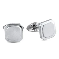 Julianna B Sterling Silver Square Cufflinks