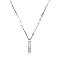 Reign Diamondlite Mini Bar Necklace