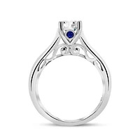 Charmed By Richard Calder 88 Facet White Gold 0.73CTW Bridal Ring