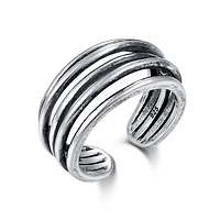 Sterling Silver Multi Band Ring