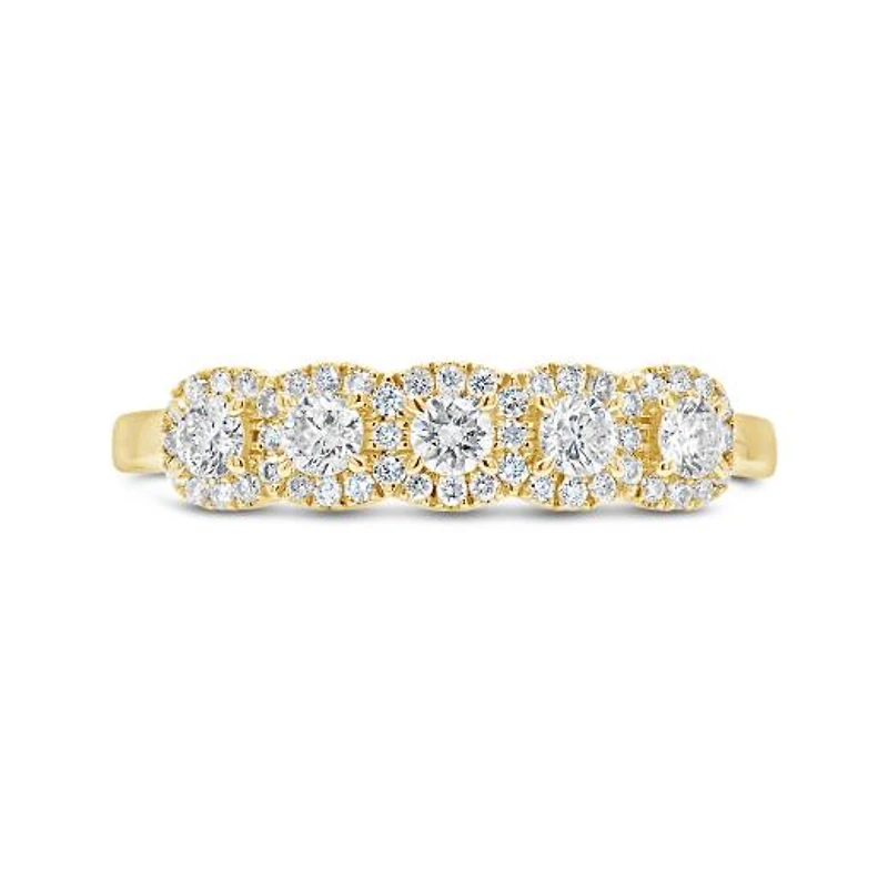 Charmed By Richard Calder 14K Yellow Gold 0.54CTW Canadian Diamond Band
