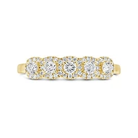 Charmed By Richard Calder 14K Yellow Gold 0.54CTW Canadian Diamond Band