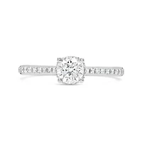 Charmed By Richard Calder 14K White Gold 0.93CTW Diamond Engagement Ring