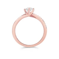 Charmed By Richard Calder 14K Rose Gold 0.58CTW Diamond Engagement Ring