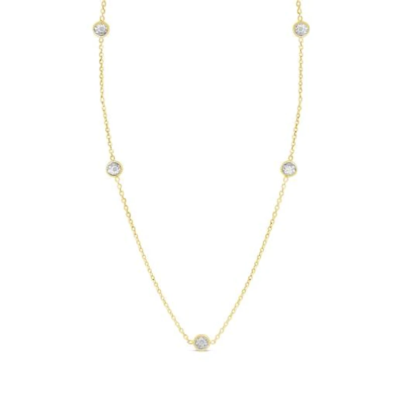 10K Yellow Gold 16"+ 2" Extender Precious Metals By The Yard Necklace
