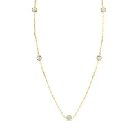 10K Yellow Gold 16"+ 2" Extender Precious Metals By The Yard Necklace