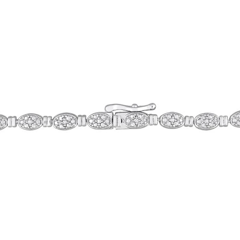 Julianna B Sterling Silver 0.50CTW Diamond Necklace