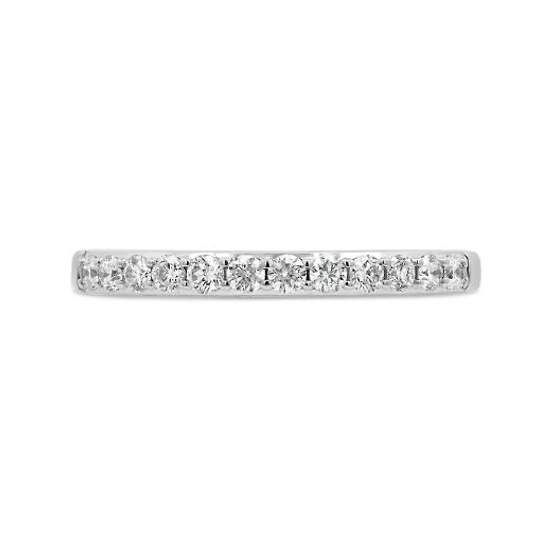 Glacier Fire 14K White Gold 0.33CTW Canadian Diamond Anniversary Band