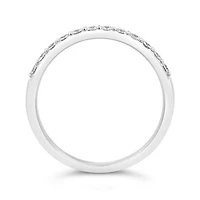 Glacier Fire 14K White Gold 0.33CTW Canadian Diamond Anniversary Band