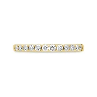 Glacier Fire 14K Yellow Gold 0.33CTW Canadian Diamond Anniversary Band