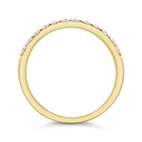 Glacier Fire 14K Yellow Gold 0.33CTW Canadian Diamond Anniversary Band